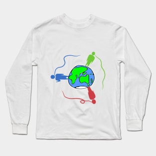 chatting Long Sleeve T-Shirt